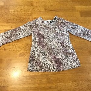 2pc set Cheetah print girls outfit